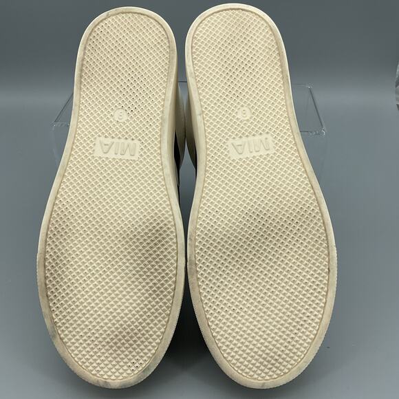 MIA Women’s Italia Low Top Sneakers White Size 8M - Picture 9 of 11